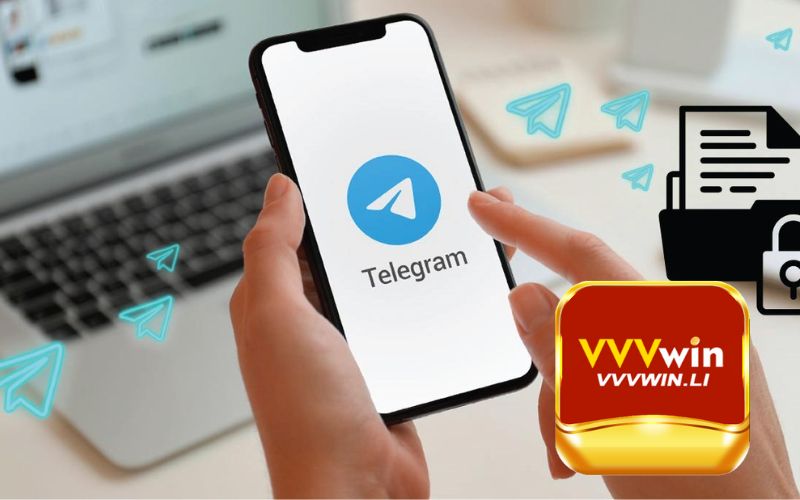 Tạo tài khoản Telegram liên hệ bảo mật. 